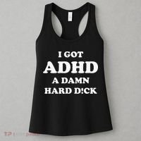 I Got Adhd A Damn Hard D Women's Tank Top thumb 3