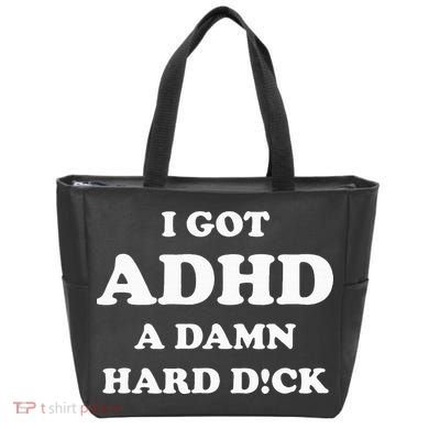 I Got Adhd A Damn Hard D Tote Bag