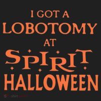 I Got A Lobotomy At Spirit Halloween Women's Sweatshirt thumb 2