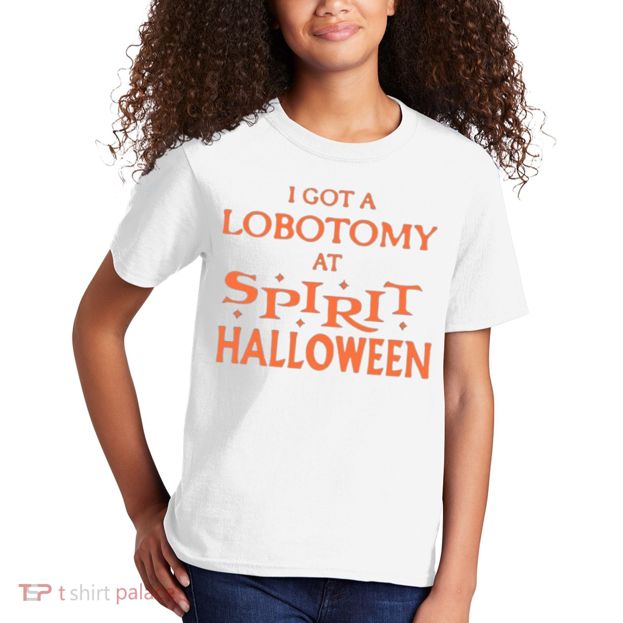 I Got A Lobotomy At Spirit Halloween Kids T-Shirt
