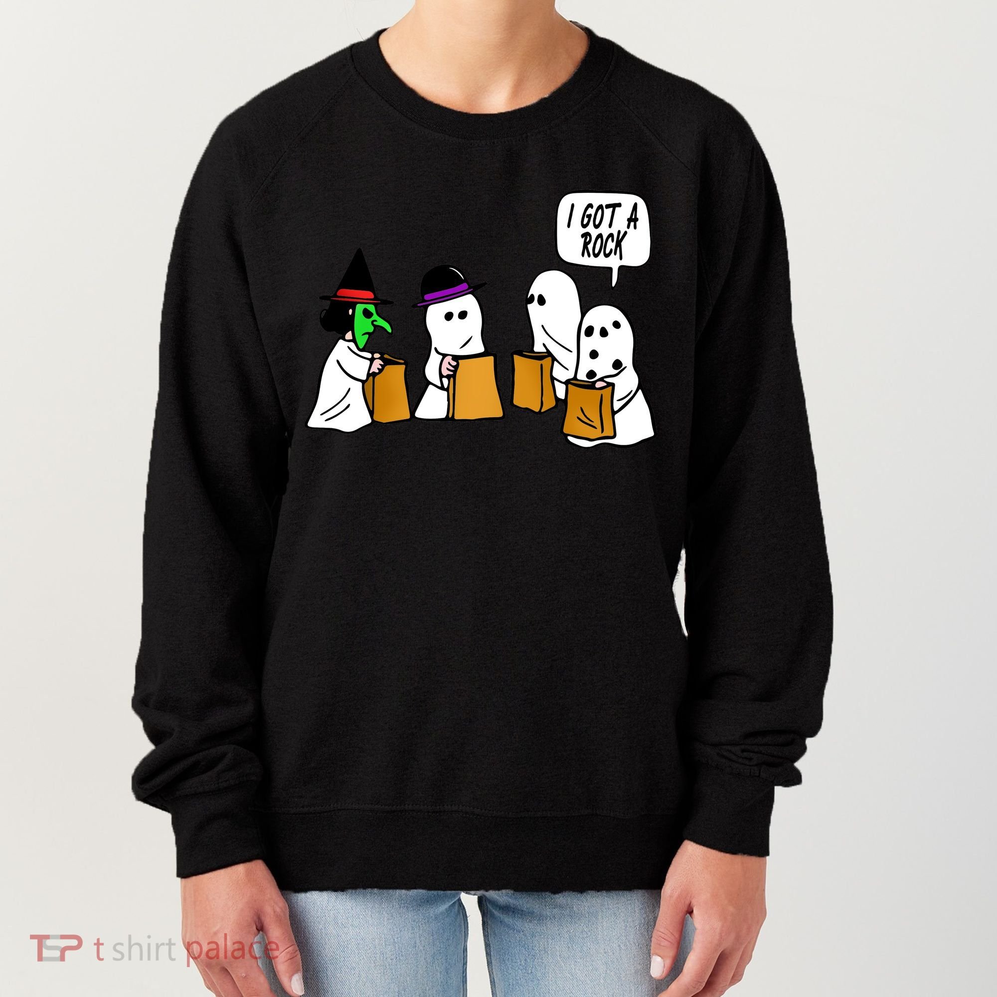 I Got A Rock Halloween Trick Or Treat Women's Sweatshirt