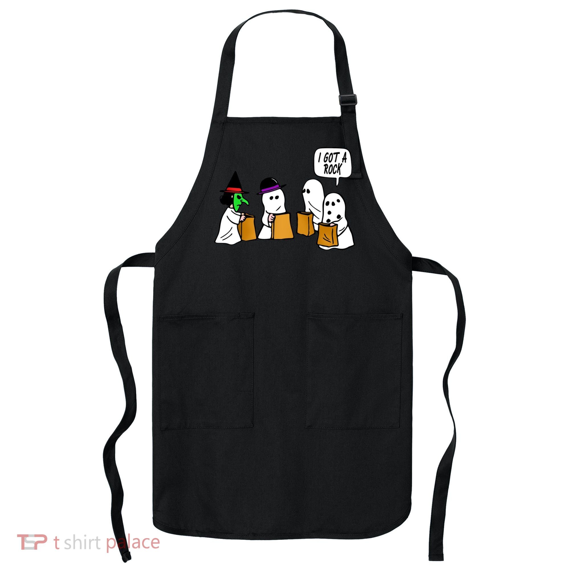 I Got A Rock Halloween Trick Or Treat Apron