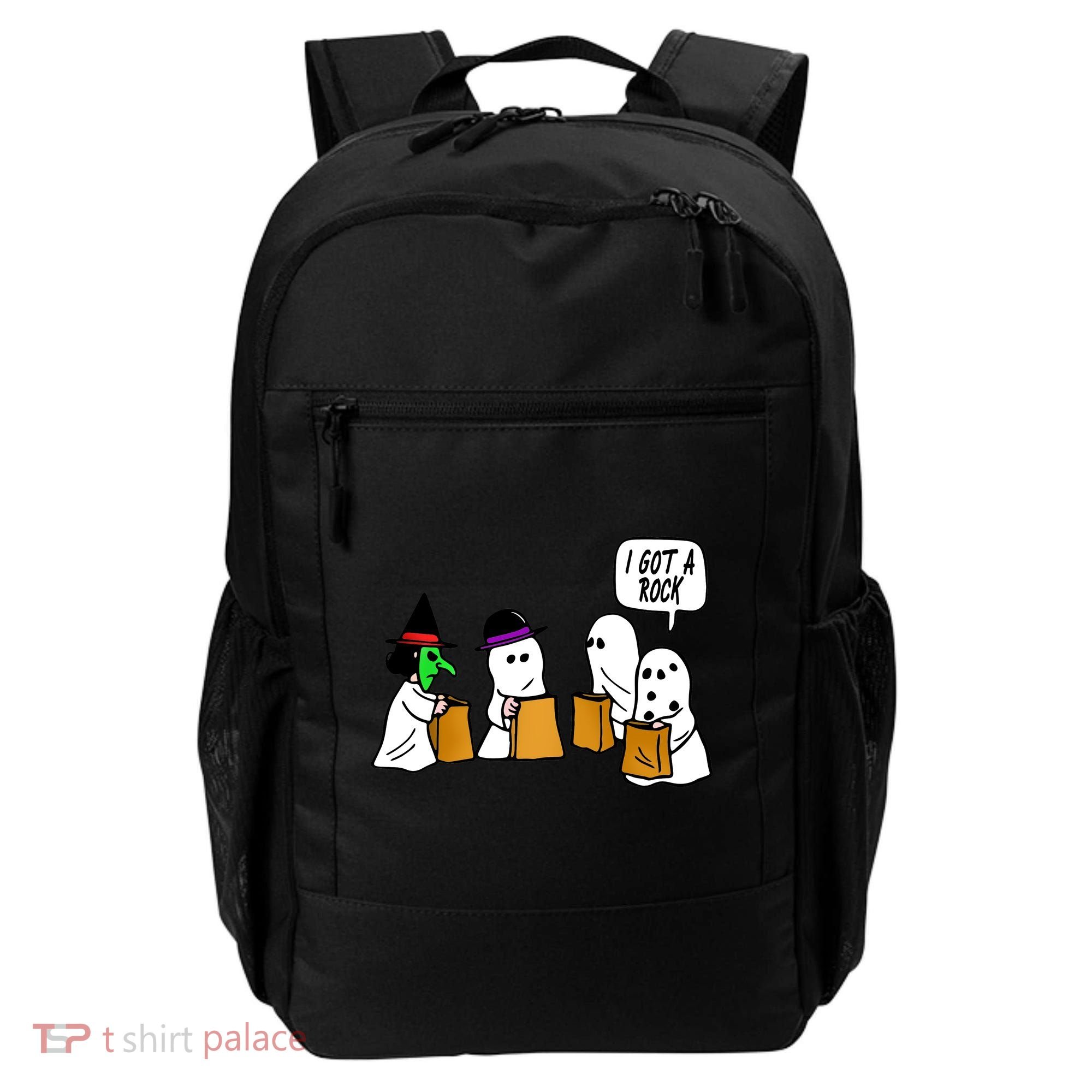 I Got A Rock Halloween Trick Or Treat Backpack