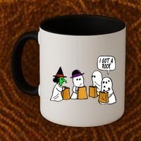 I Got A Rock Halloween Trick Or Treat Coffee Mug thumb 2