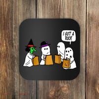 I Got A Rock Halloween Trick Or Treat Coaster thumb 0