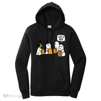 I Got A Rock Halloween Trick Or Treat Women's Hoodie
