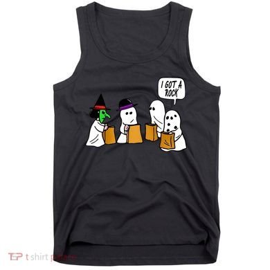 I Got A Rock Halloween Trick Or Treat Tank Top
