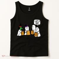 I Got A Rock Halloween Trick Or Treat Tank Top thumb 2