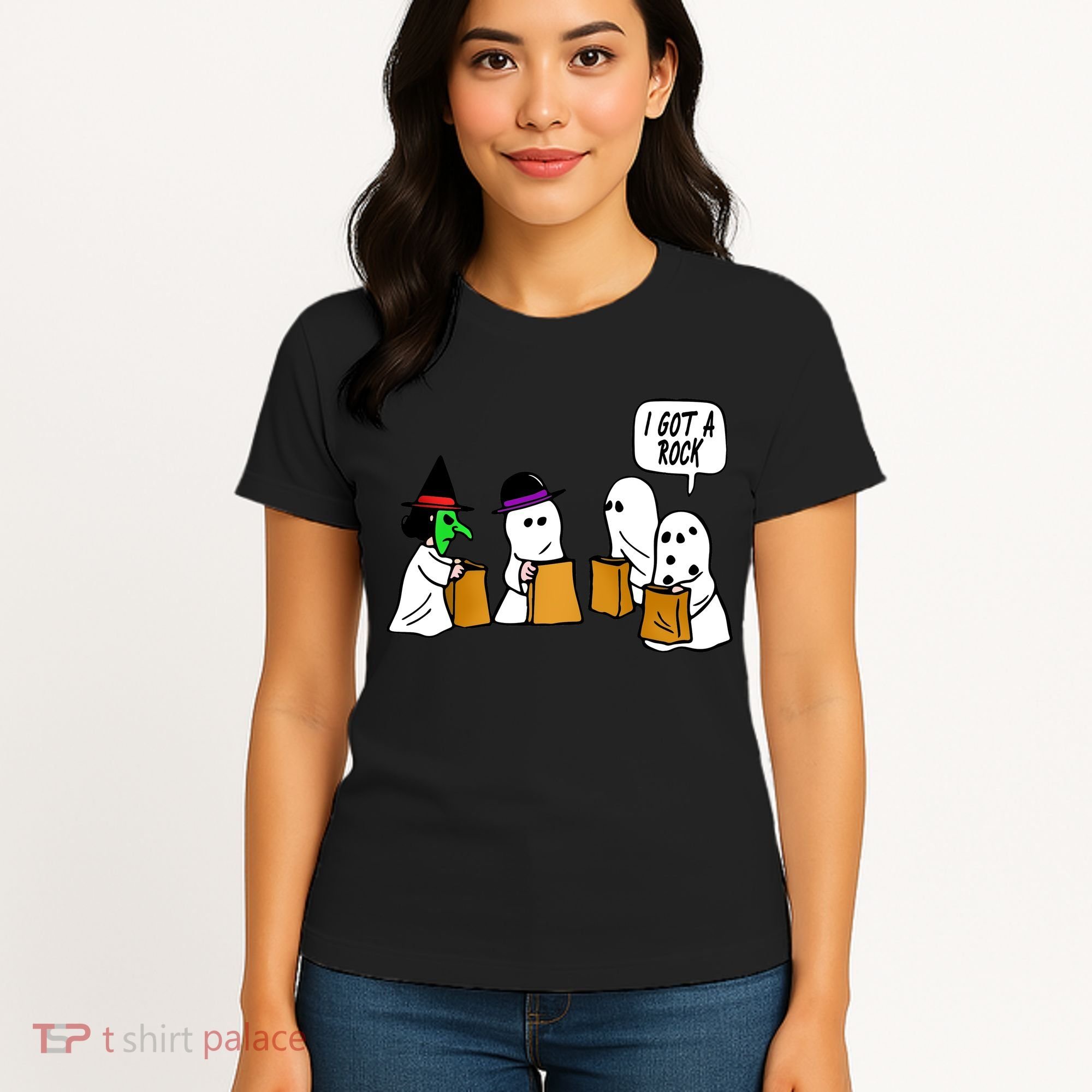 I Got A Rock Halloween Trick Or Treat Women's T-Shirt