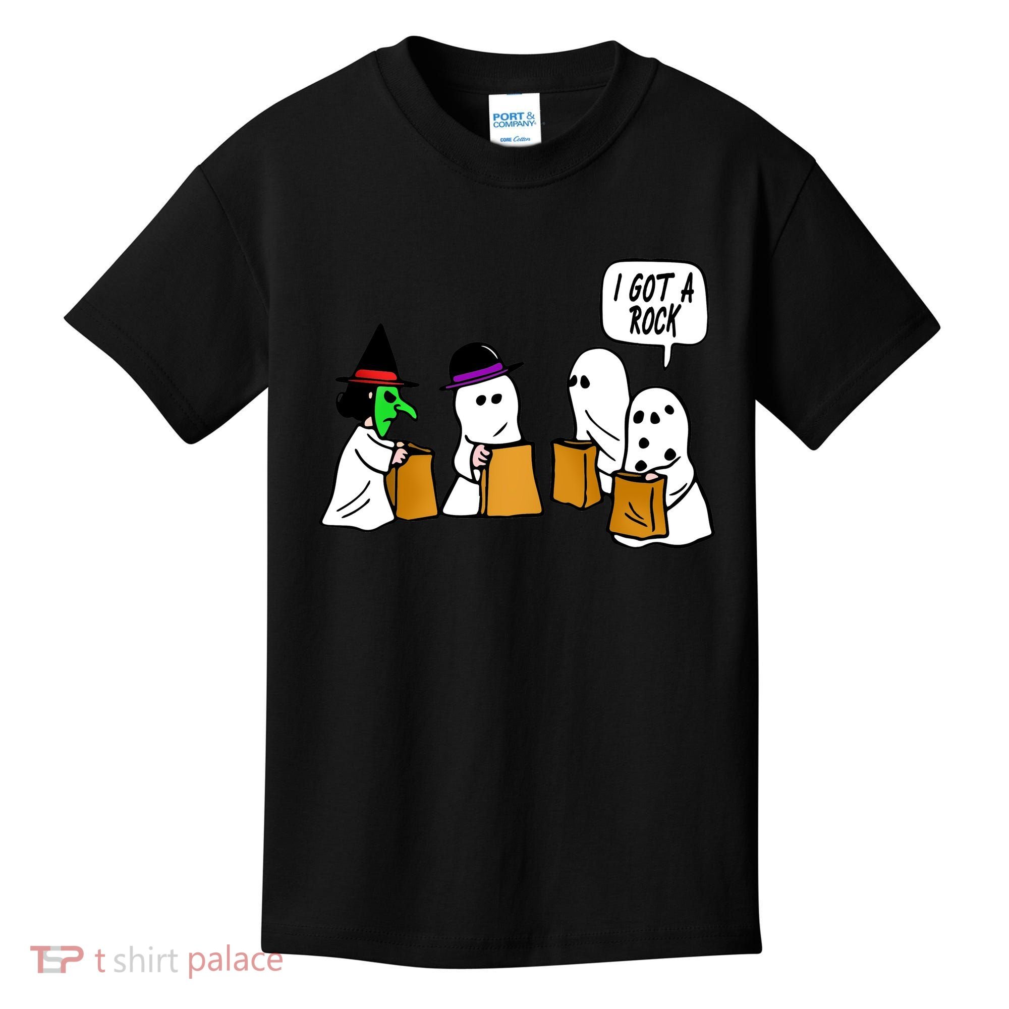 I Got A Rock Halloween Trick Or Treat Kids T-Shirt