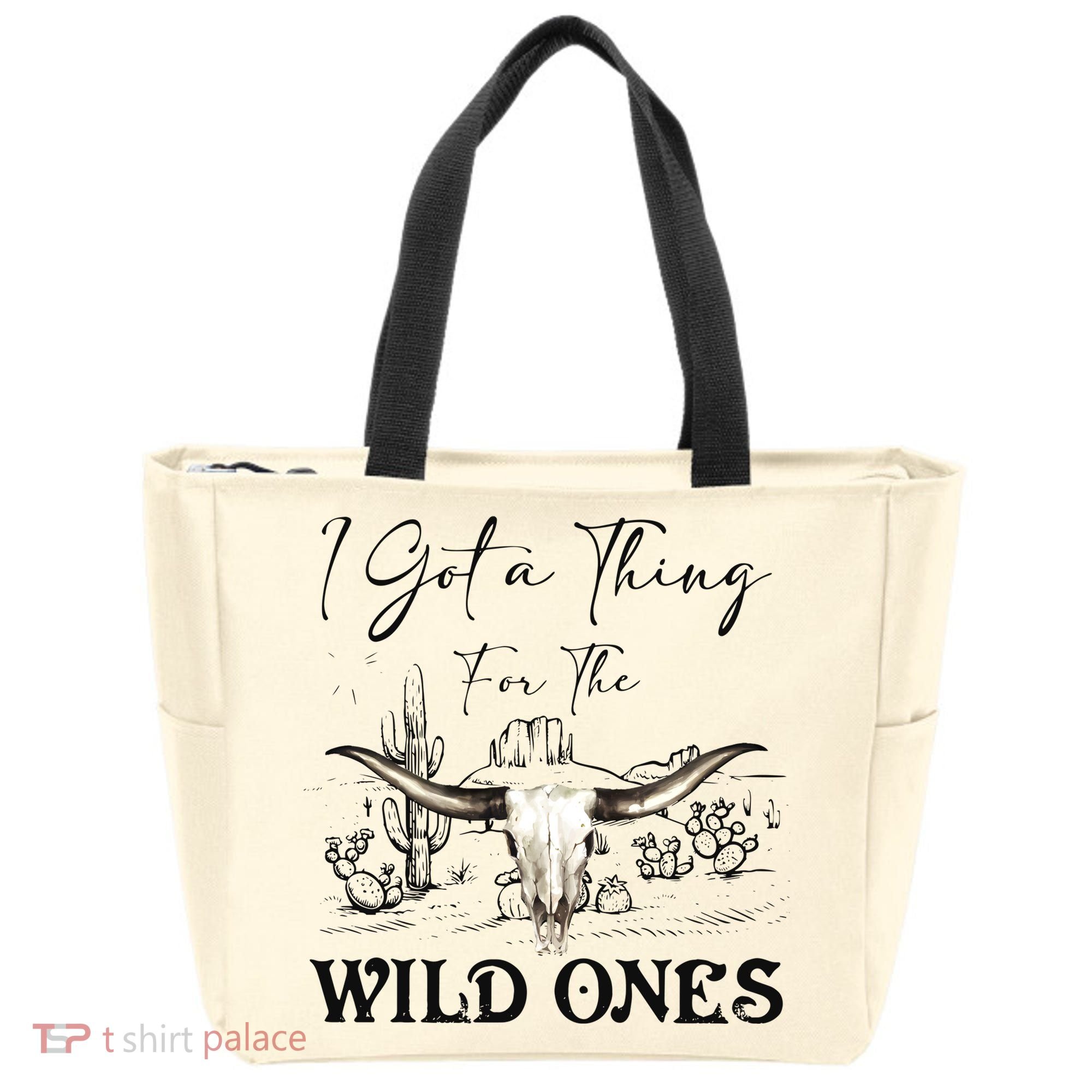 I Got A Thing For The Wild Ones Western Tote Bag