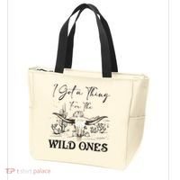 I Got A Thing For The Wild Ones Western Tote Bag thumb 3