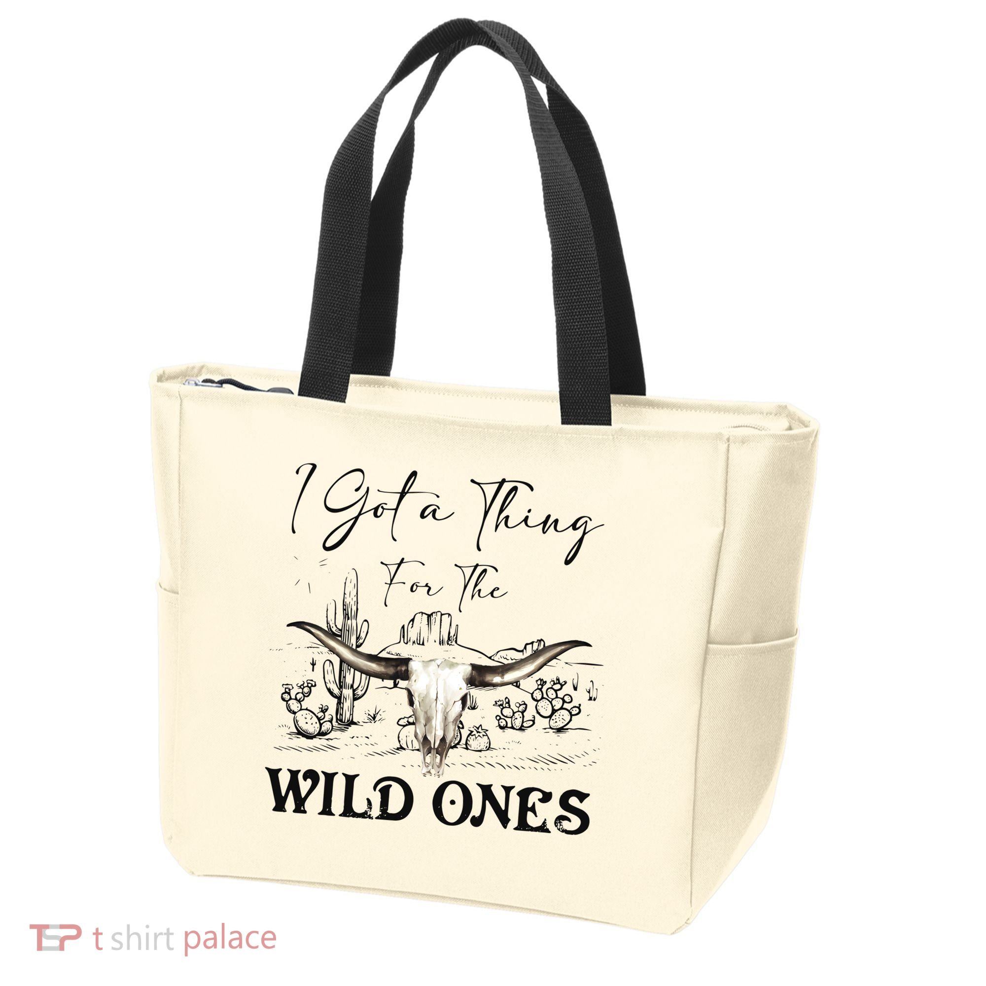 I Got A Thing For The Wild Ones Western Tote Bag