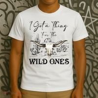 I Got A Thing For The Wild Ones Western T-Shirt thumb 3