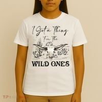 I Got A Thing For The Wild Ones Western T-Shirt thumb 4