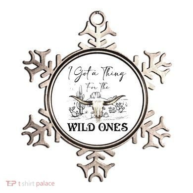 I Got A Thing For The Wild Ones Western Ornament