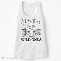 I Got A Thing For The Wild Ones Western Women's Tank Top thumb 0