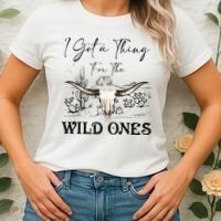 I Got A Thing For The Wild Ones Western Women's T-Shirt thumb 2