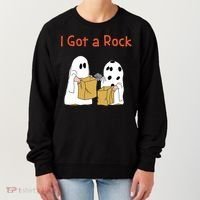 I Got A Rock Lazy Day Halloween Costume Funny Trick Or Treat Women's Sweatshirt thumb 0