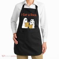 I Got A Rock Lazy Day Halloween Costume Funny Trick Or Treat Apron thumb 2