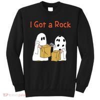 I Got A Rock Lazy Day Halloween Costume Funny Trick Or Treat Sweatshirt thumb 0