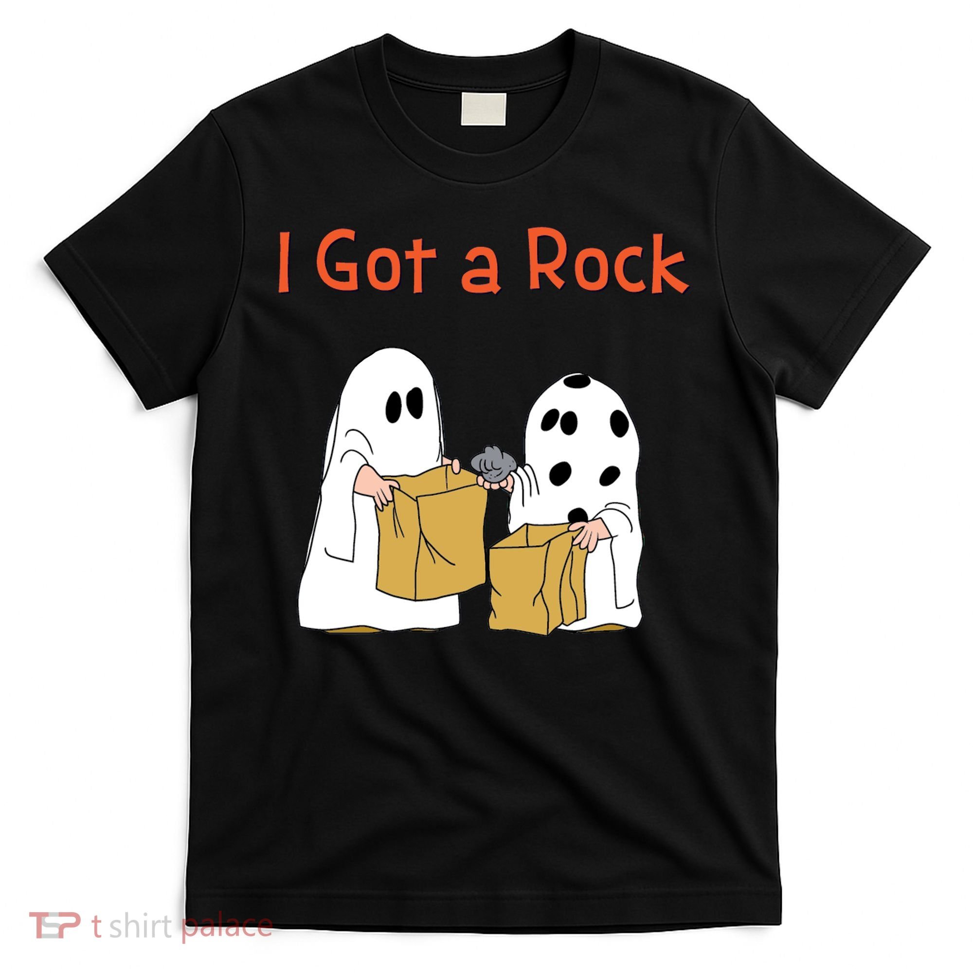 I Got A Rock Lazy Day Halloween Costume Funny Trick Or Treat T-Shirt
