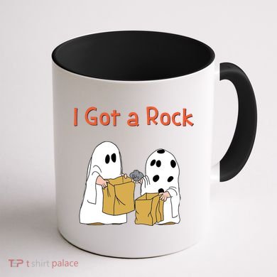 I Got A Rock Lazy Day Halloween Costume Funny Trick Or Treat Coffee Mug back