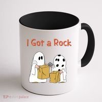 I Got A Rock Lazy Day Halloween Costume Funny Trick Or Treat Coffee Mug thumb 1