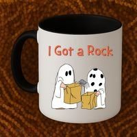 I Got A Rock Lazy Day Halloween Costume Funny Trick Or Treat Coffee Mug thumb 2