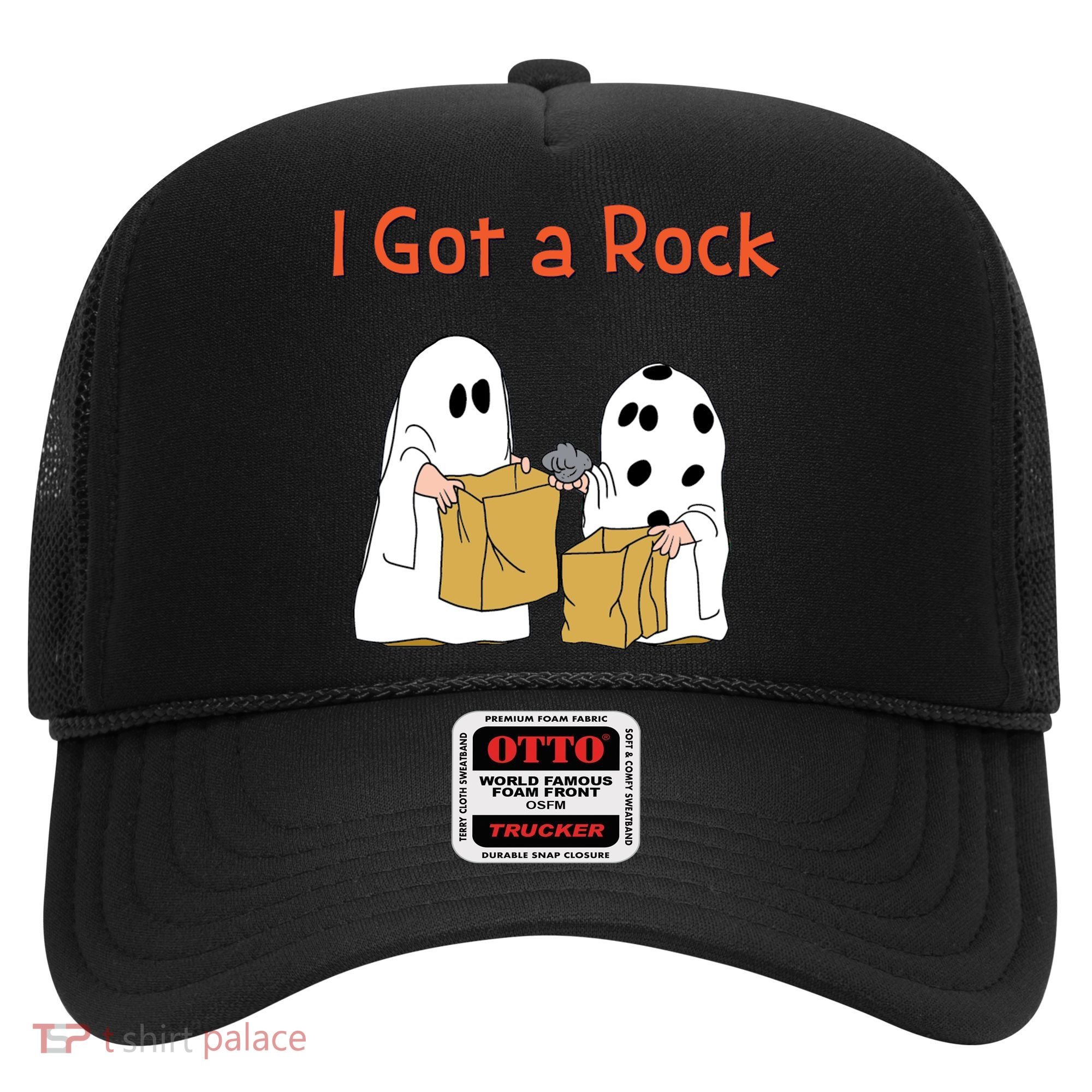 I Got A Rock Lazy Day Halloween Costume Funny Trick Or Treat Hat