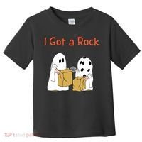 I Got A Rock Lazy Day Halloween Costume Funny Trick Or Treat Toddler T-Shirt thumb 0