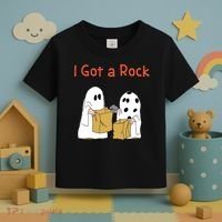 I Got A Rock Lazy Day Halloween Costume Funny Trick Or Treat Toddler T-Shirt thumb 3