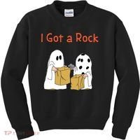 I Got A Rock Lazy Day Halloween Costume Funny Trick Or Treat Kids Sweatshirt thumb 0