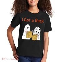 I Got A Rock Lazy Day Halloween Costume Funny Trick Or Treat Kids T-Shirt thumb 2