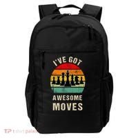 I've Got Awesome Moves Chess Player Funny Chess Player Backpack thumb 0