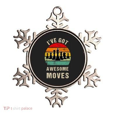 I've Got Awesome Moves Chess Player Funny Chess Player Ornament