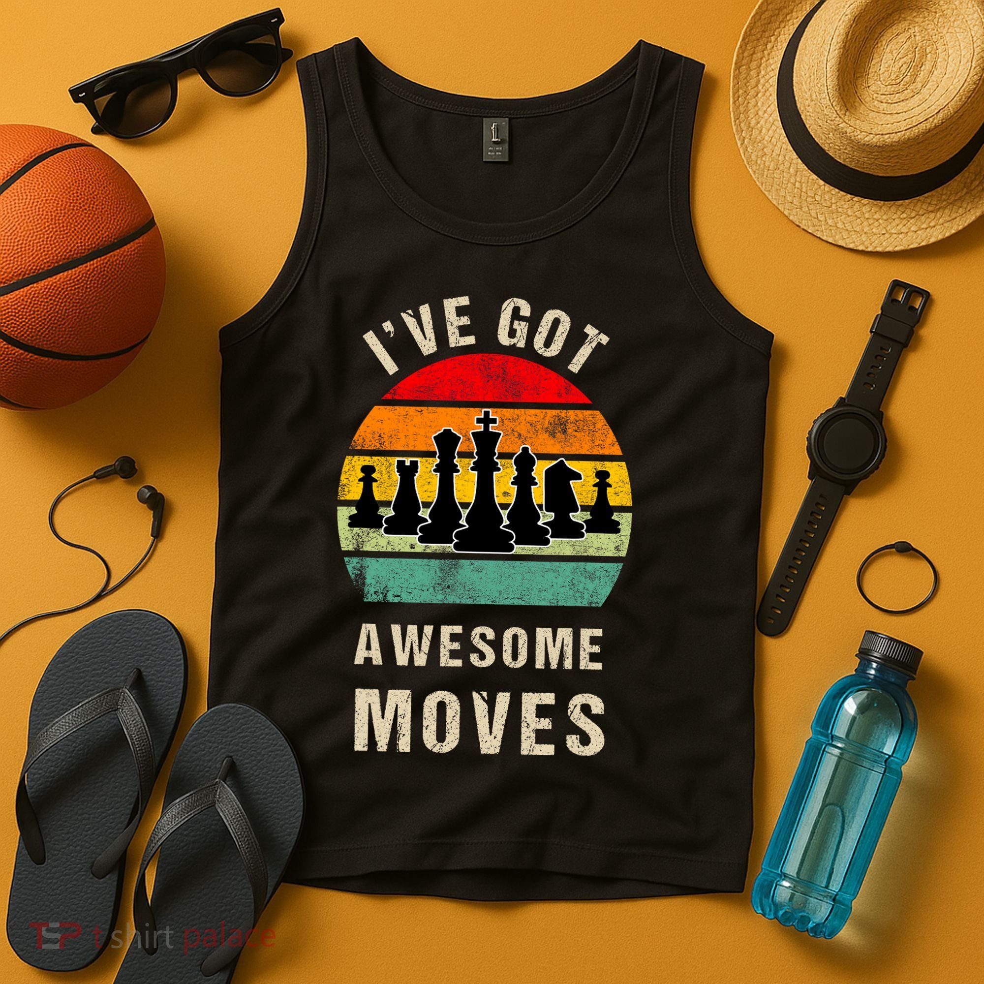 I've Got Awesome Moves Chess Player Funny Chess Player Tank Top