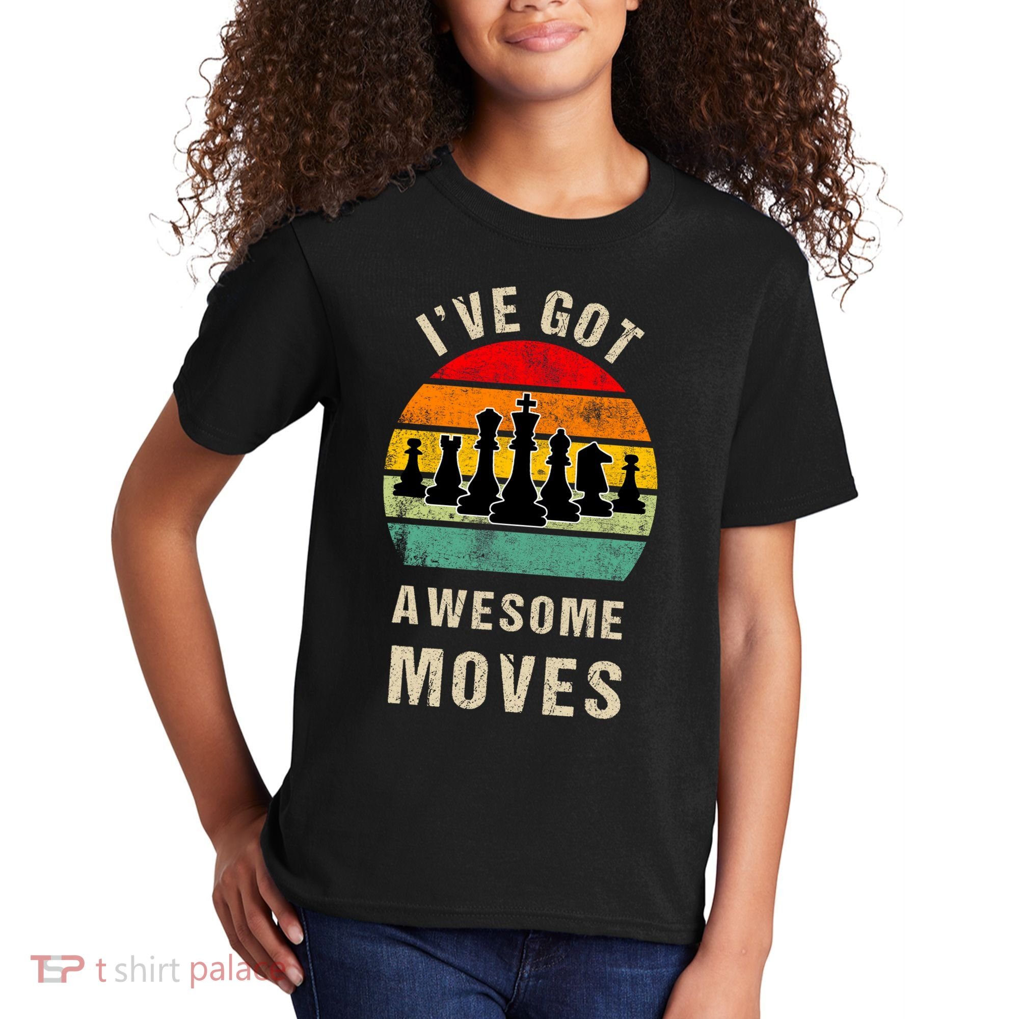 I've Got Awesome Moves Chess Player Funny Chess Player Kids T-Shirt