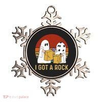I Got A Rock Halloween Trick Or Treat Ghost Ornament thumb 0