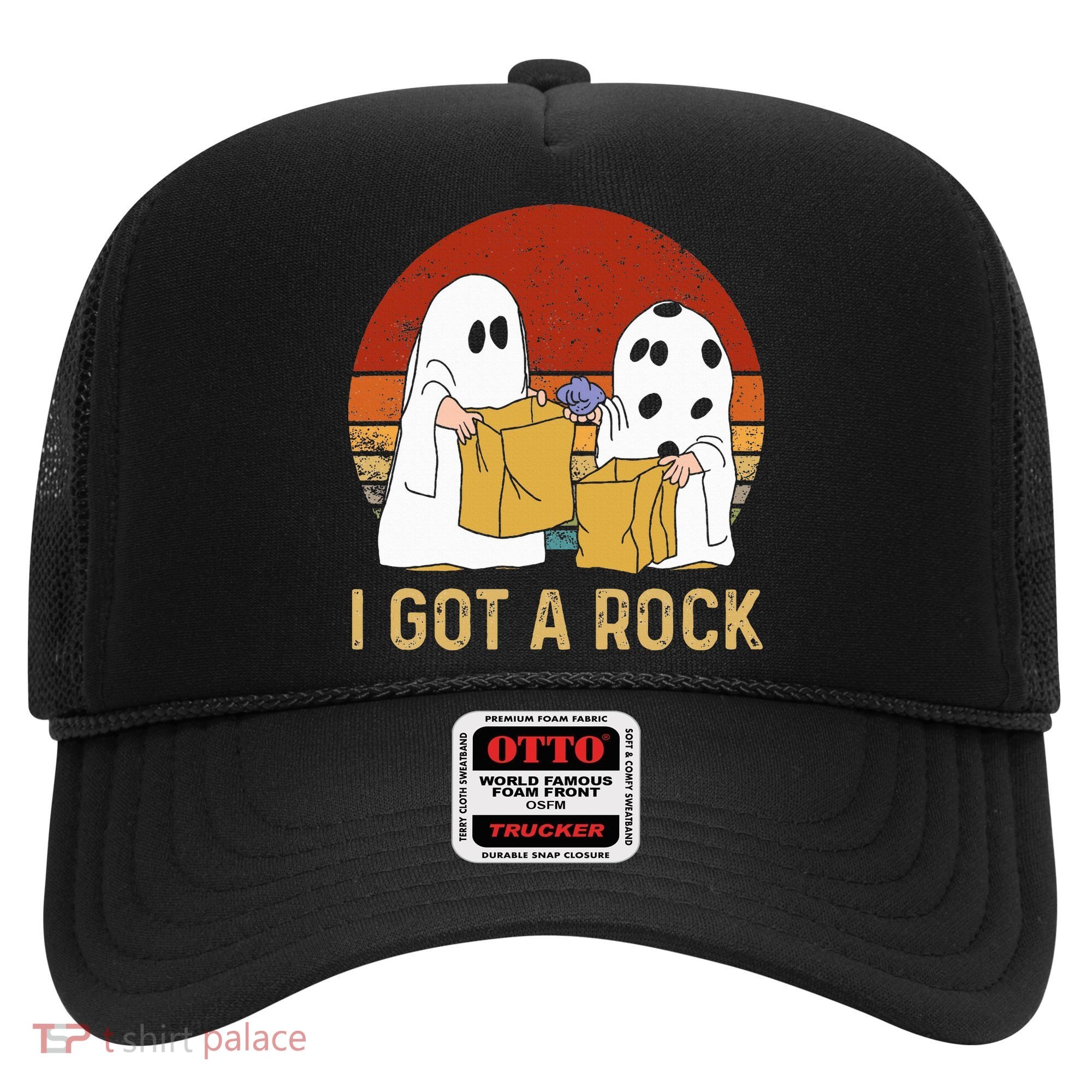 I Got A Rock Halloween Trick Or Treat Ghost Hat