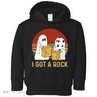 I Got A Rock Halloween Trick Or Treat Ghost Toddler Hoodie thumb 0