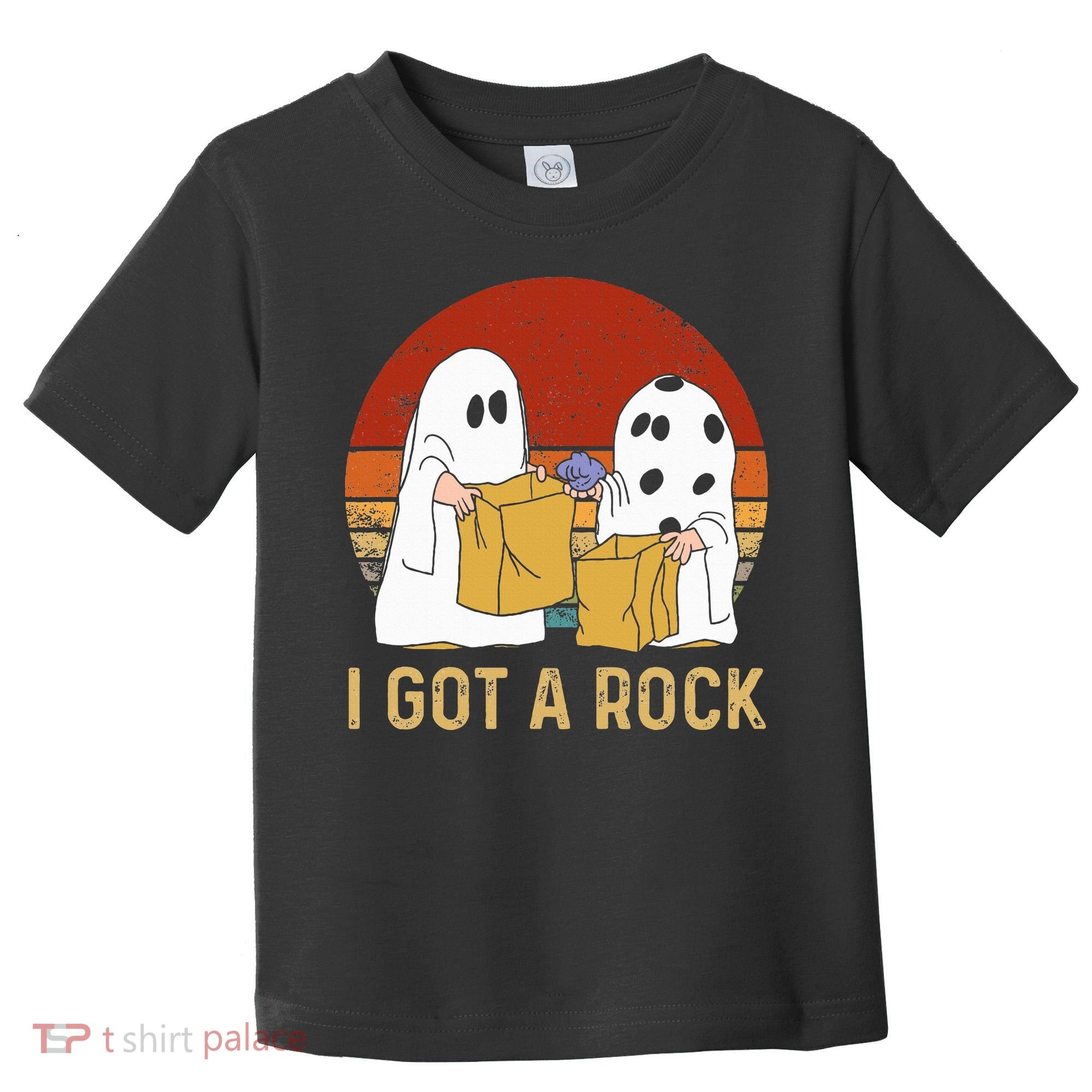 I Got A Rock Halloween Trick Or Treat Ghost Toddler T-Shirt