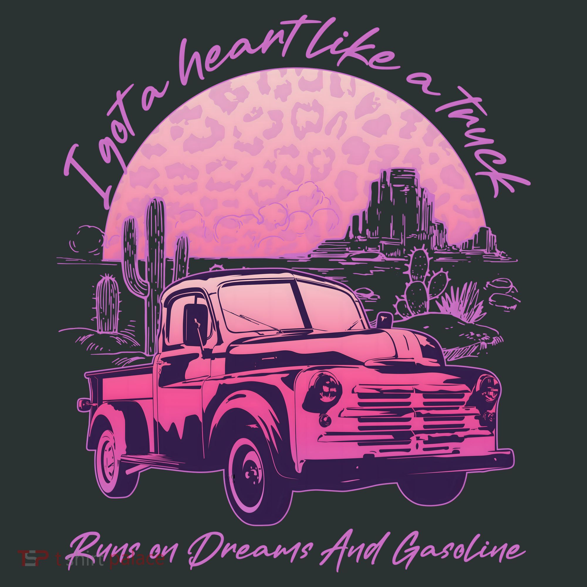 I Got A Heart Like A Truck Runs On Dreams And Gasoline Sweatshirt