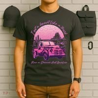 I Got A Heart Like A Truck Runs On Dreams And Gasoline T-Shirt thumb 6