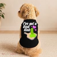 I've Got A Dink Kink Pickle Ball Doggie Tank thumb 2
