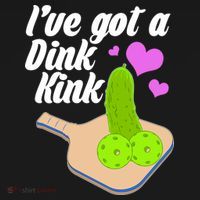 I've Got A Dink Kink Pickle Ball Doggie Tank thumb 4