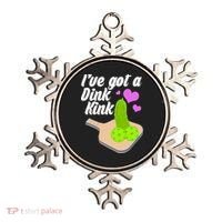 I've Got A Dink Kink Pickle Ball Ornament thumb 0