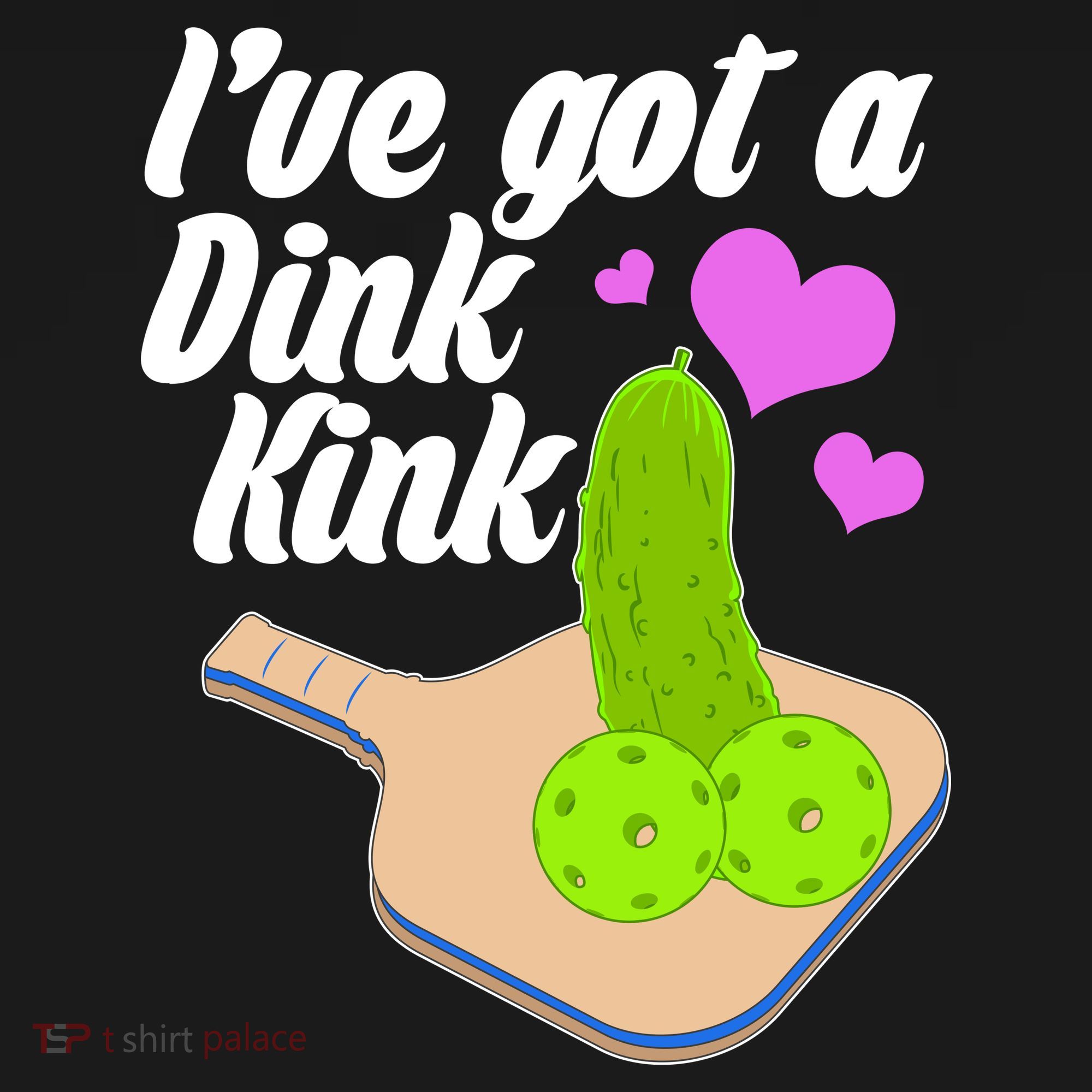 I've Got A Dink Kink Pickle Ball Ornament