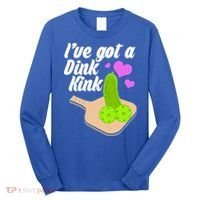 I've Got A Dink Kink Pickle Ball Long Sleeve Shirt thumb 0