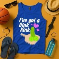 I've Got A Dink Kink Pickle Ball Tank Top thumb 4